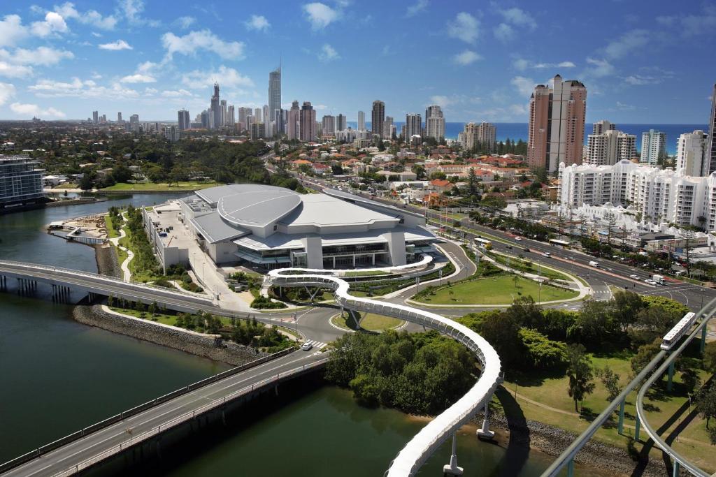 The Star Grand At The Star Gold Coast Ξενοδοχείο Εξωτερικό φωτογραφία The Brisbane Convention & Exhibition Centre